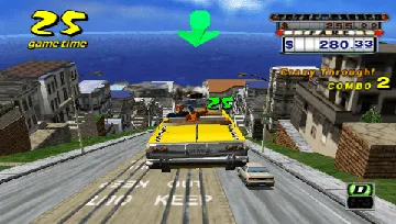 Crazy Taxi - Fare Wars (EU) screen shot game playing